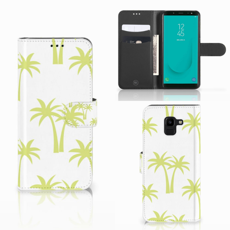 Samsung Galaxy J6 2018 Hoesje Palmtrees