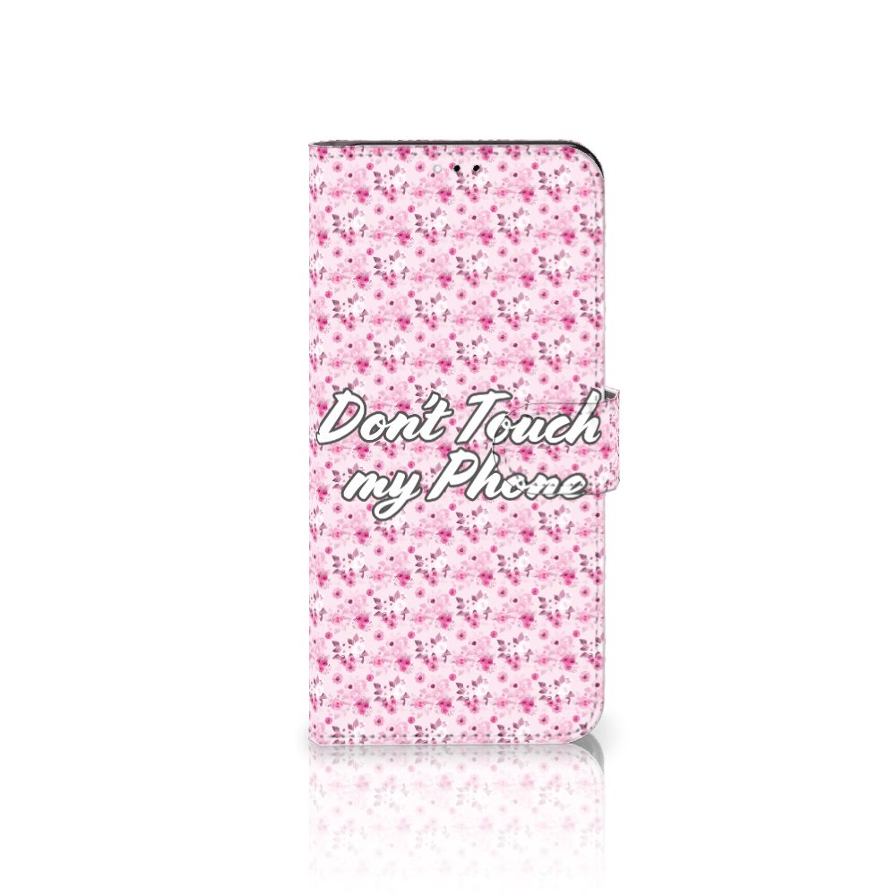 Samsung Galaxy A23 Portemonnee Hoesje Flowers Pink DTMP