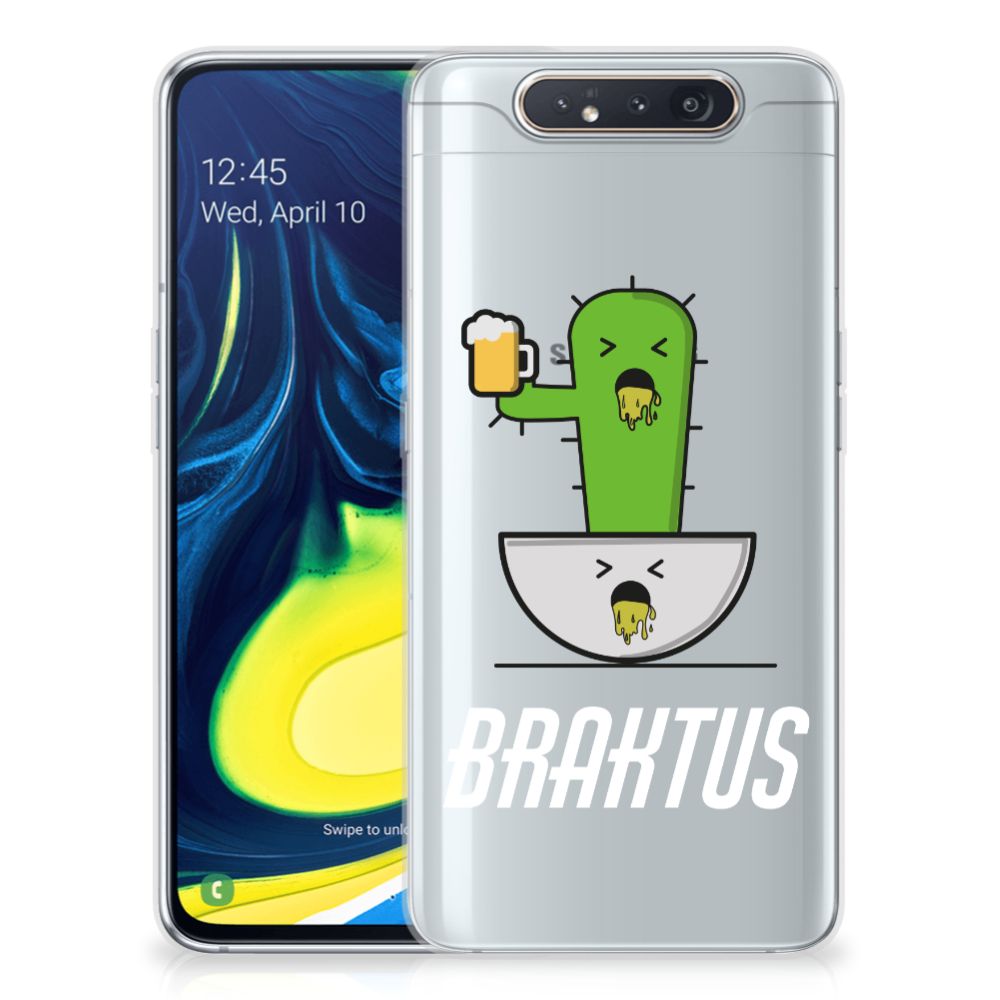 Samsung Galaxy A80 Telefoonhoesje met Naam Braktus