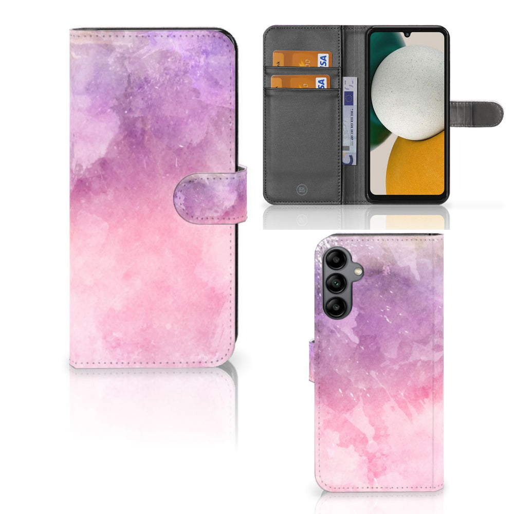 Hoesje Samsung Galaxy A34 Pink Purple Paint
