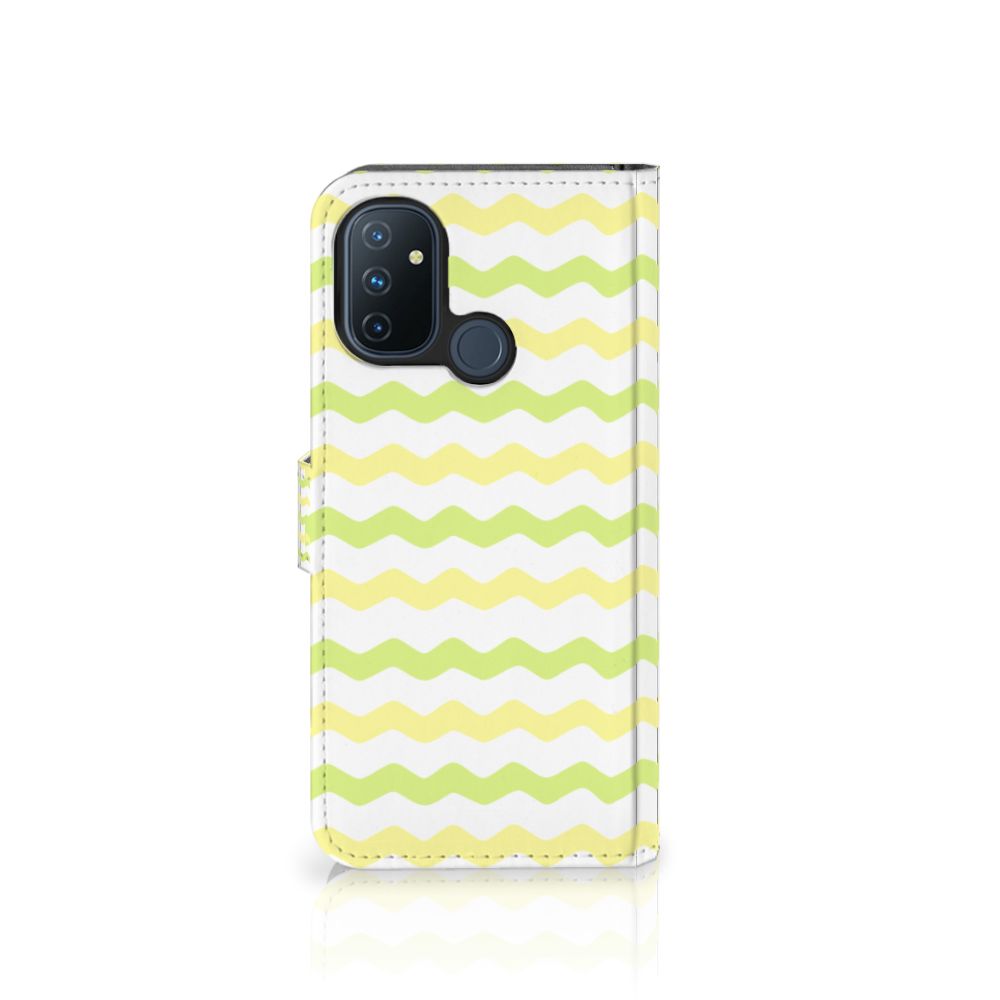 OnePlus Nord N100 Telefoon Hoesje Waves Yellow