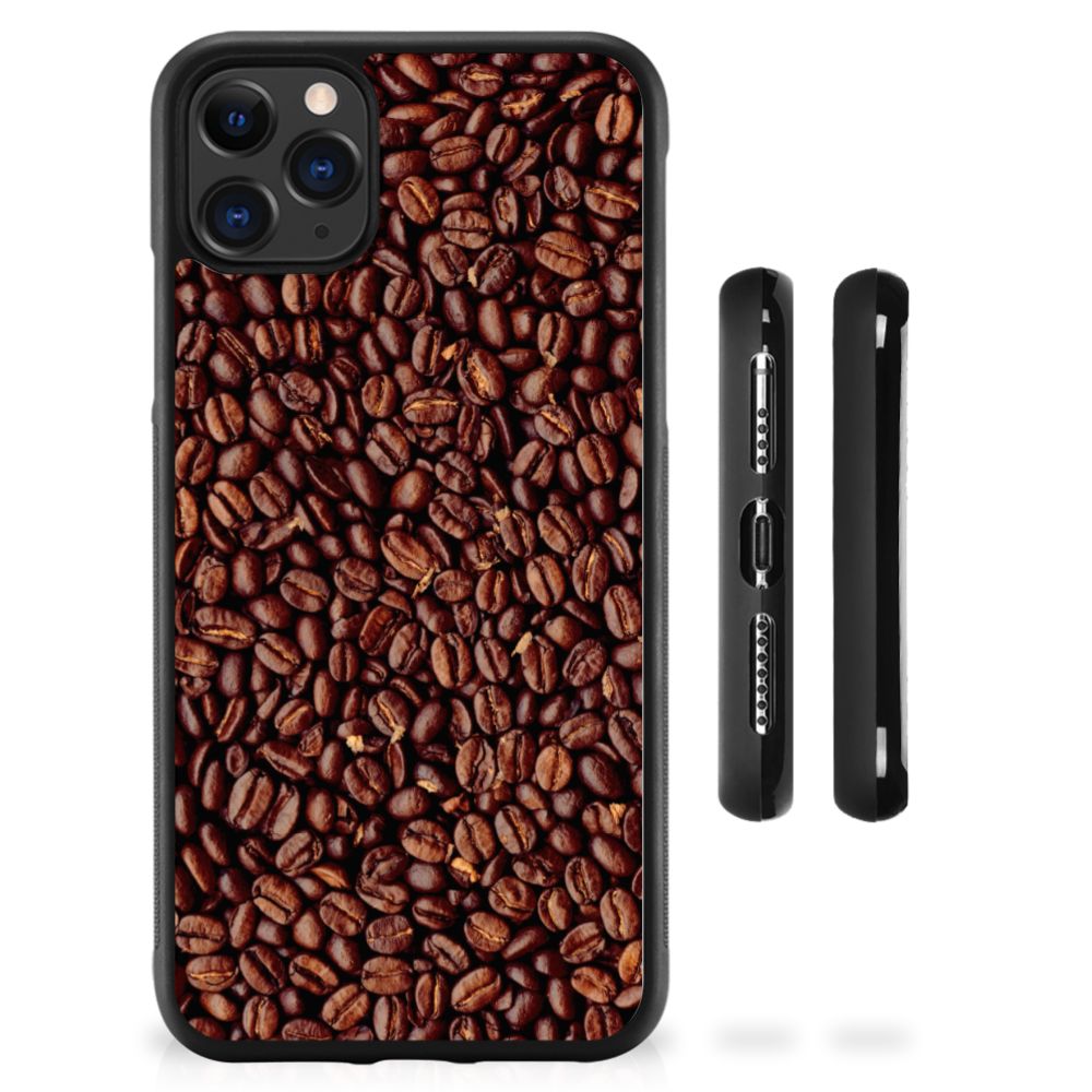 Apple iPhone 11 Pro Max Silicone Case Koffiebonen B2C Telecom