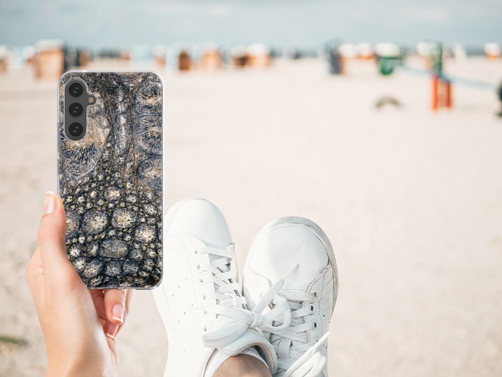 Samsung Galaxy A34 TPU Hoesje Krokodillenprint B2C Telecom