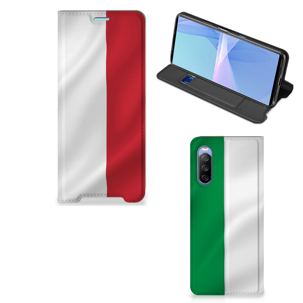 Sony Xperia 10 III Standcase Italië - B2C Telecom