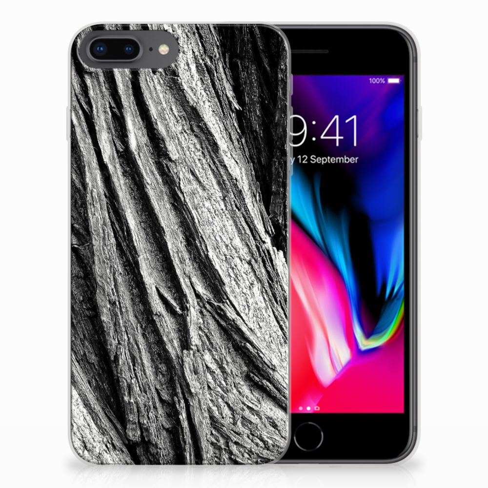 Bumper Hoesje Apple iPhone 7 Plus | 8 Plus Boomschors Grijs