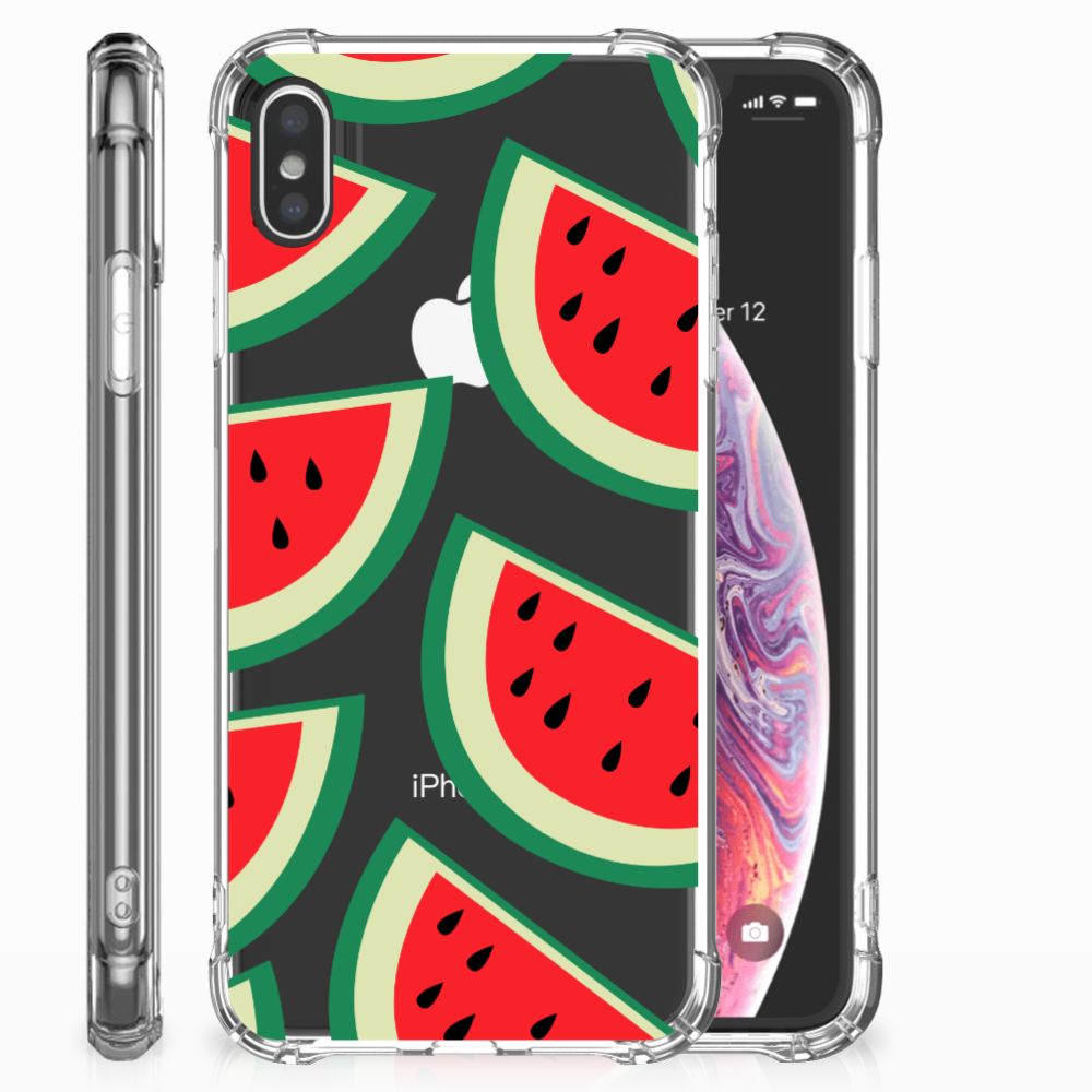 Apple iPhone Xs Max Beschermhoes Watermelons
