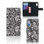 Samsung Xcover Pro Hoesje Black Flowers