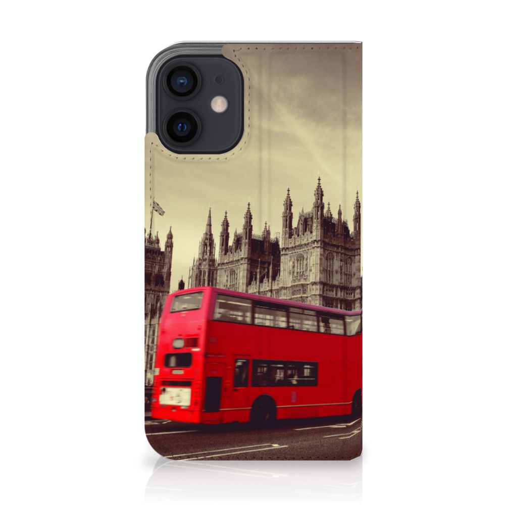 iPhone 12 Mini Book Cover Londen - B2C Telecom