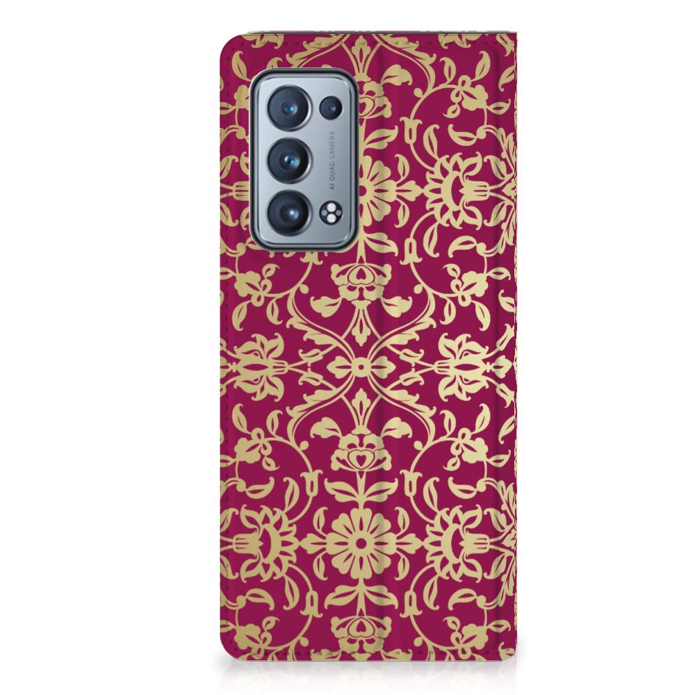Telefoon Hoesje OPPO Reno 6 Pro Plus 5G Barok Pink - B2C Telecom