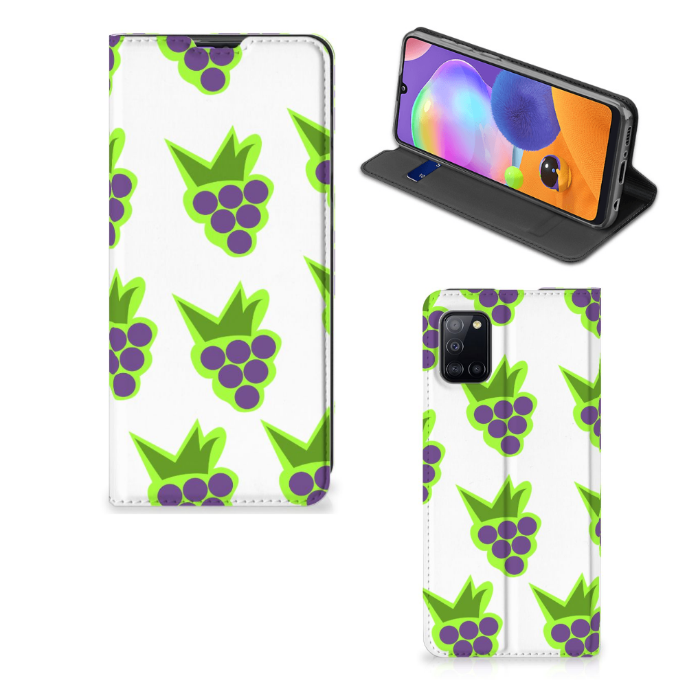 Samsung Galaxy A31 Flip Style Cover Druiven - B2C Telecom