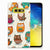 Samsung Galaxy S10e TPU Hoesje Vrolijke Uilen