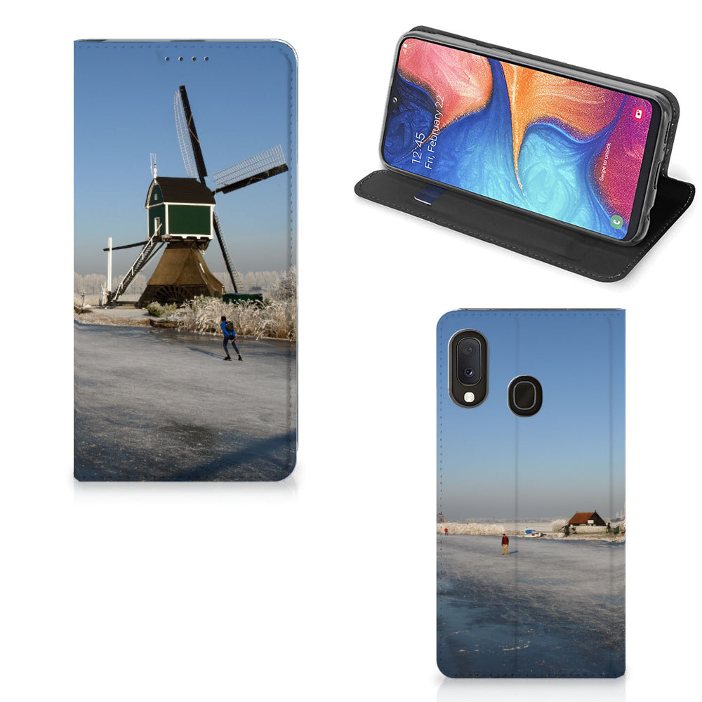 Samsung Galaxy A20e Book Cover Schaatsers