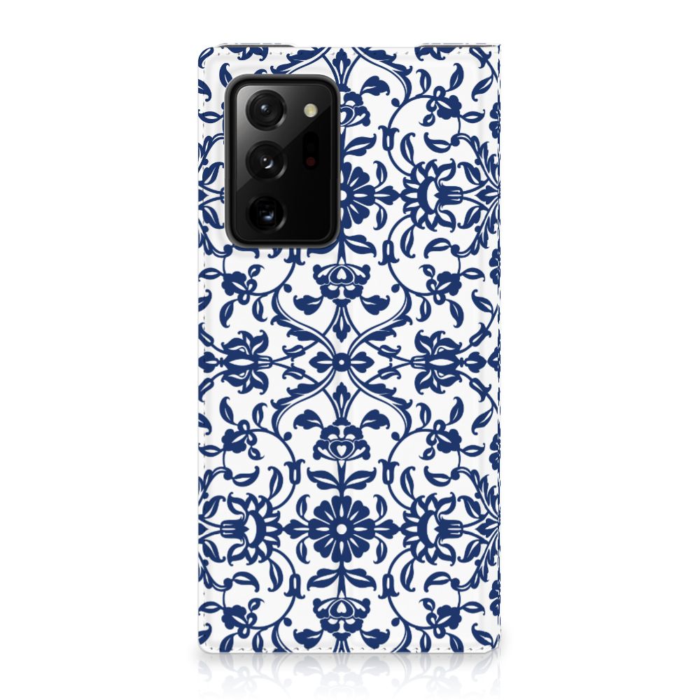 Samsung Galaxy Note 20 Ultra Smart Cover Flower Blue - B2C Telecom