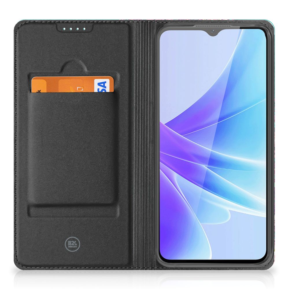 OPPO A57 | A57s | A77 4G Bookcase Cirkels en Vlinders