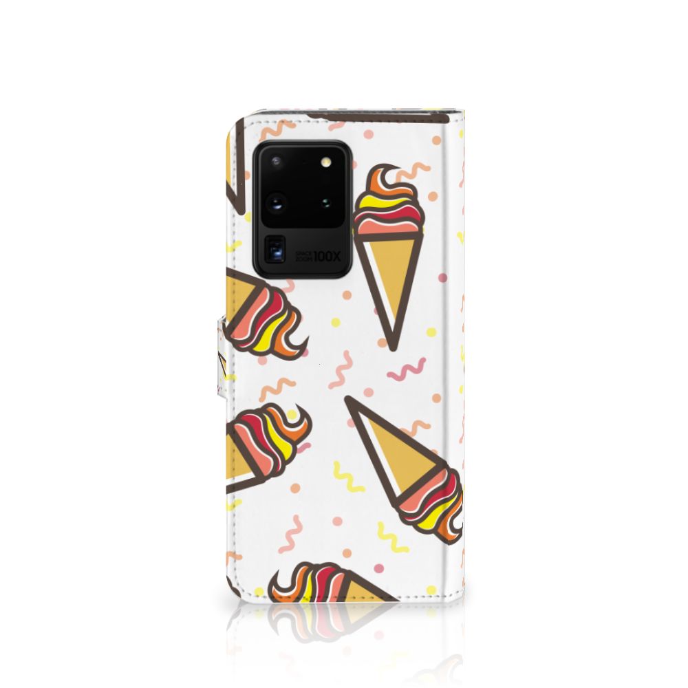 Samsung Galaxy S20 Ultra Book Cover Icecream