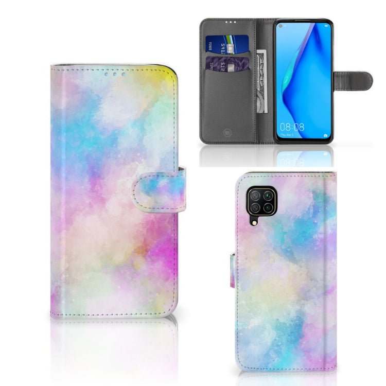 Hoesje Huawei P40 Lite Watercolor Light