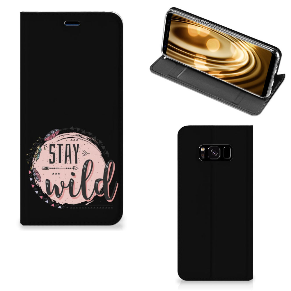 Samsung Galaxy S8 Magnet Case Boho Stay Wild