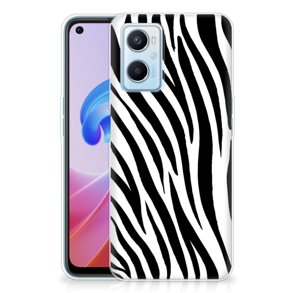 OPPO A96 | OPPO A76 TPU Hoesje Zebra B2C Telecom