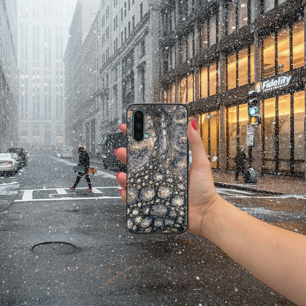 OnePlus Nord CE 5G Dierenprint Telefoonhoesje Krokodillenprint B2C Telecom