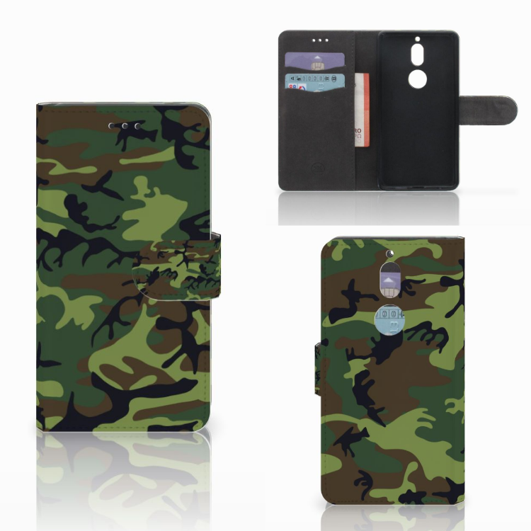 Nokia 7 Telefoon Hoesje Army Dark