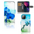 iPhone 13 Mini Hoesje Orchidee Blauw - Cadeau voor je Moeder