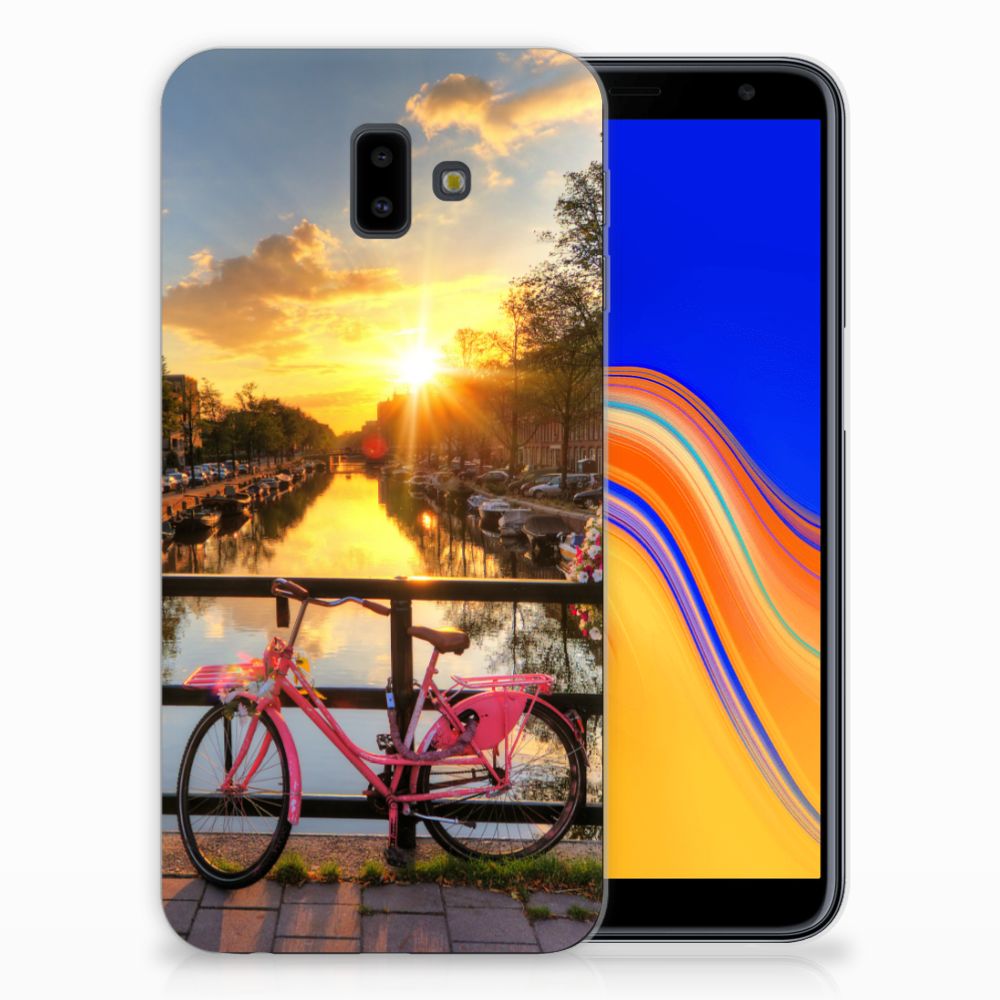 Samsung Galaxy J6 Plus (2018) Siliconen Back Cover Amsterdamse Grachten
