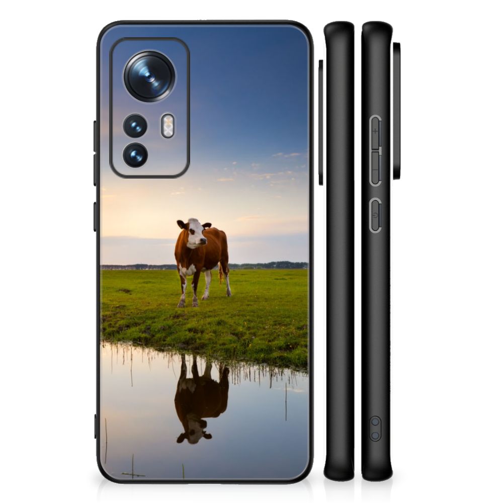 Xiaomi 12 | 12X Dierenprint Telefoonhoesje Koe