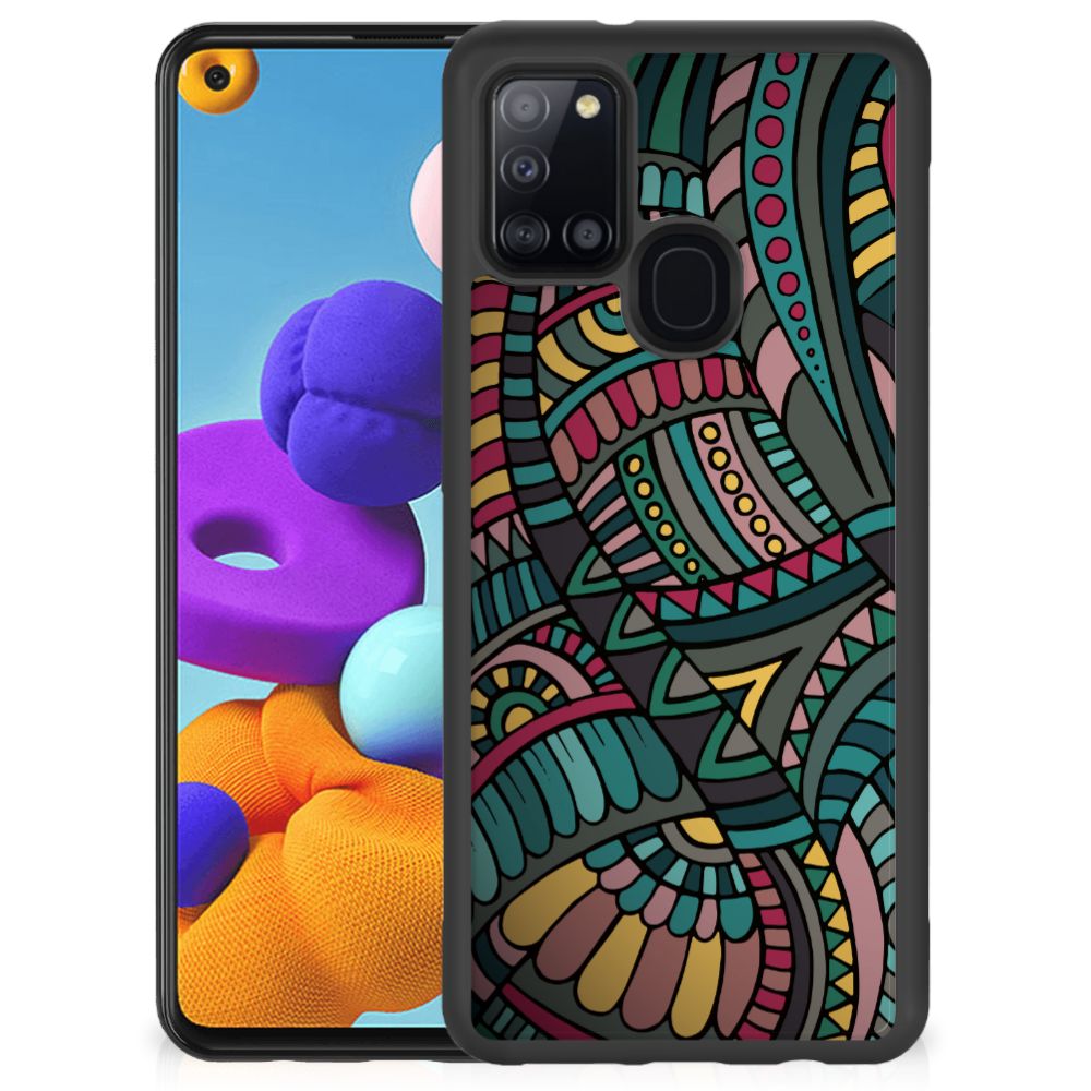 Samsung Galaxy A21s Bumper Case Aztec