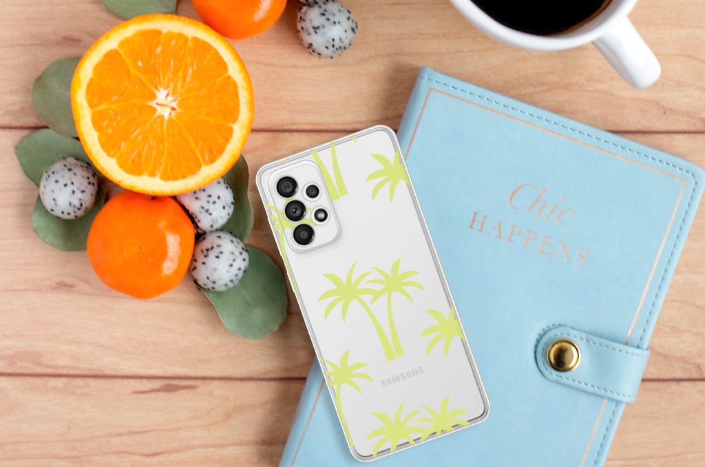 Samsung Galaxy A73 5G TPU Case Palmtrees B2C Telecom