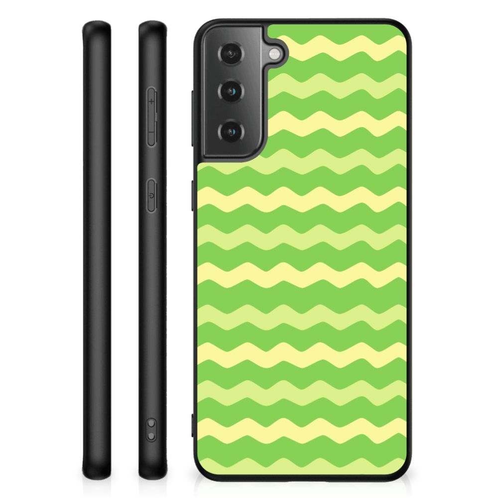 Samsung Galaxy S21 Plus Back Case Waves Green B2C Telecom