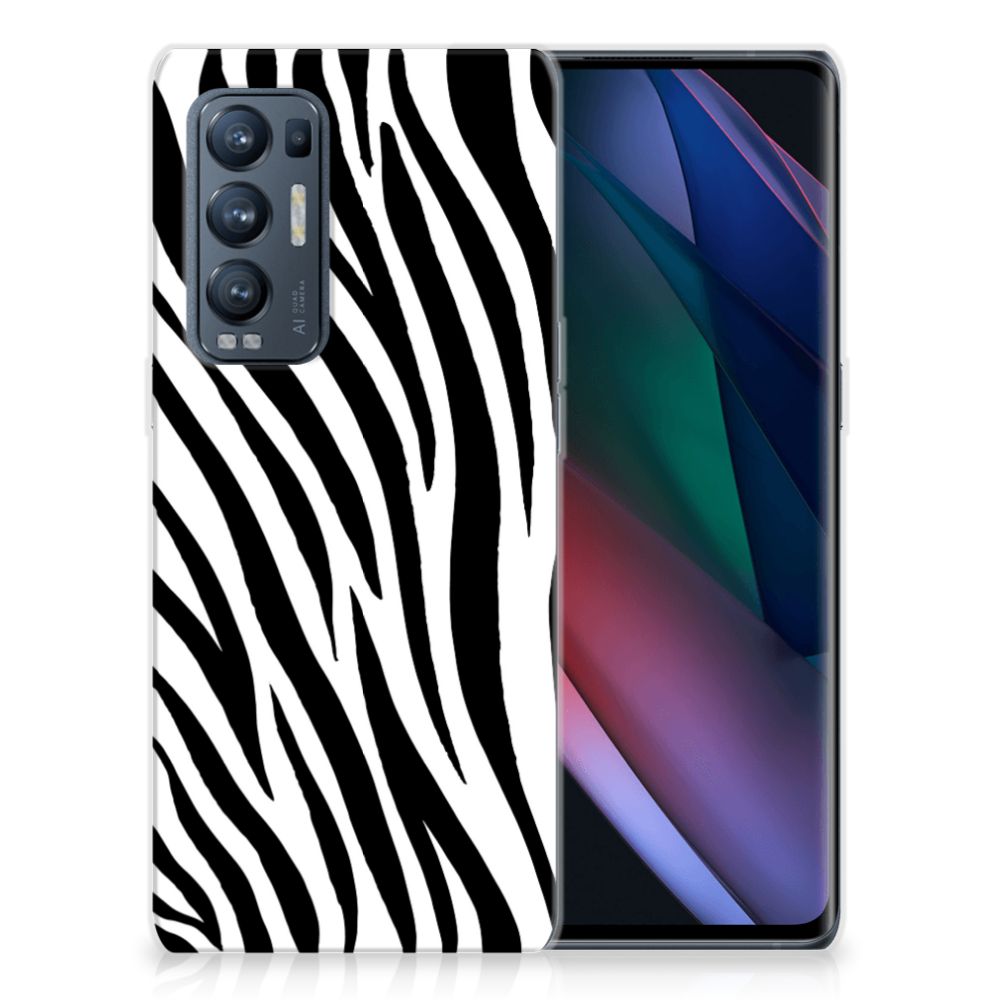 OPPO Find X3 Neo TPU Hoesje Zebra B2C Telecom