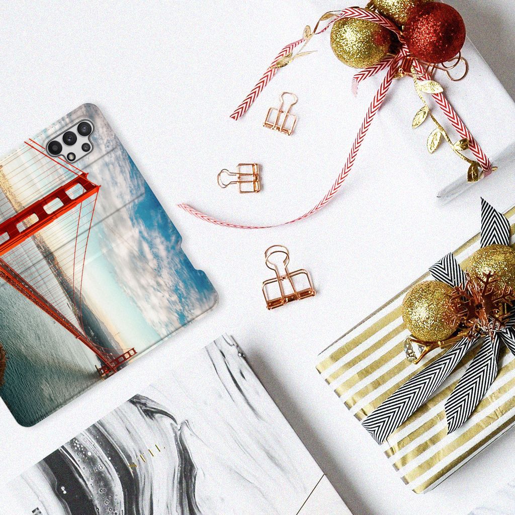 Samsung Galaxy A32 5G Book Cover Golden Gate Bridge - B2C Telecom