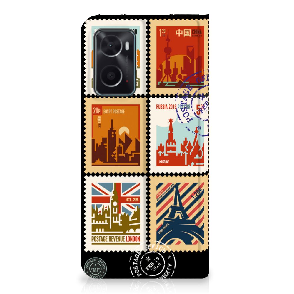 OPPO A96 | A76 Book Cover Postzegels - B2C Telecom