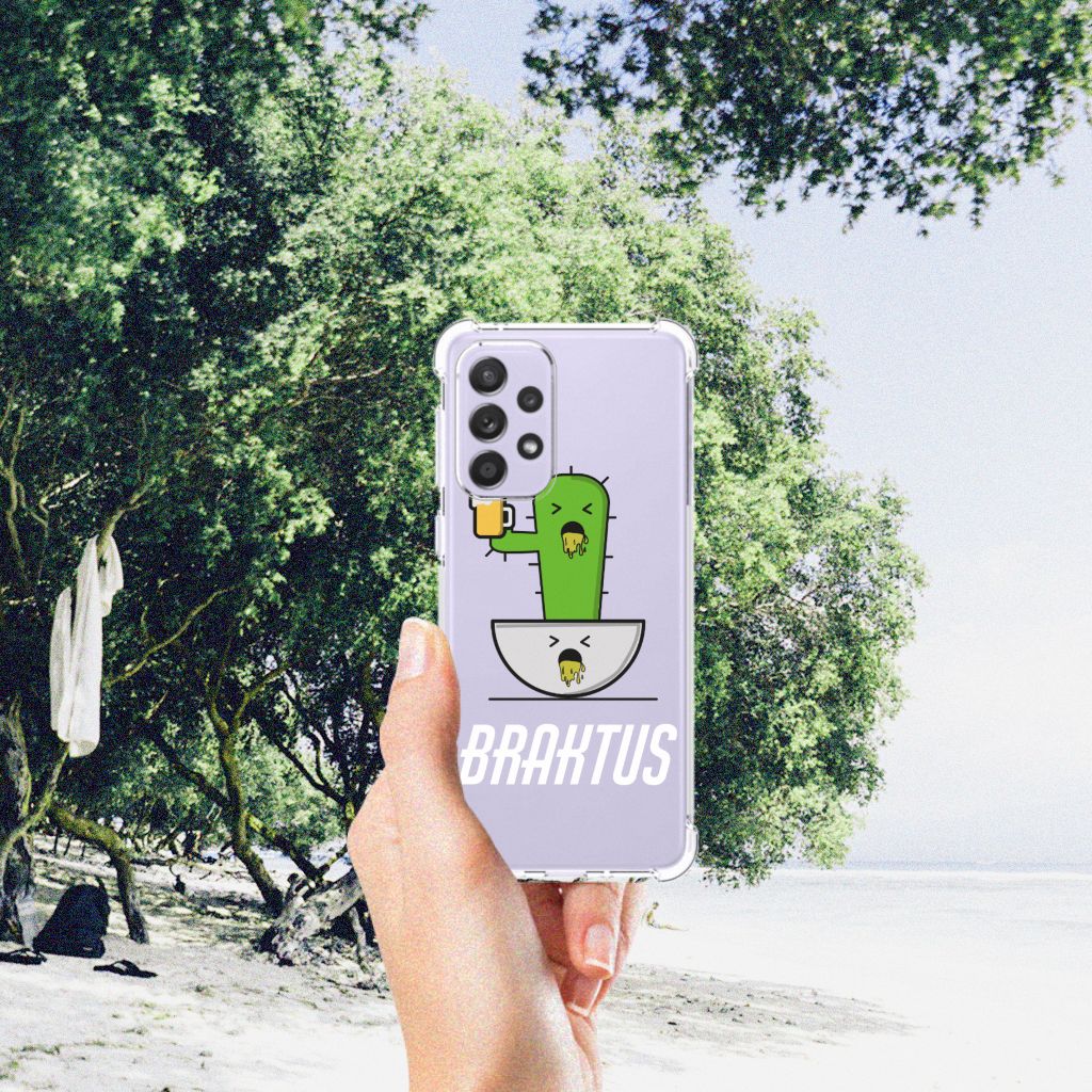 Samsung Galaxy A33 Stevig Bumper Hoesje Braktus B2C Telecom
