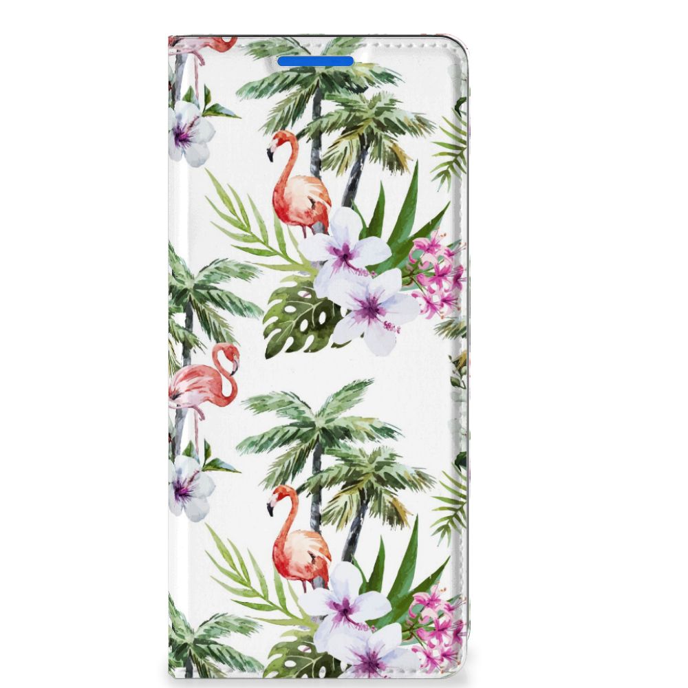 OPPO Reno 6 Pro Plus 5G Hoesje maken Flamingo Palms - B2C Telecom