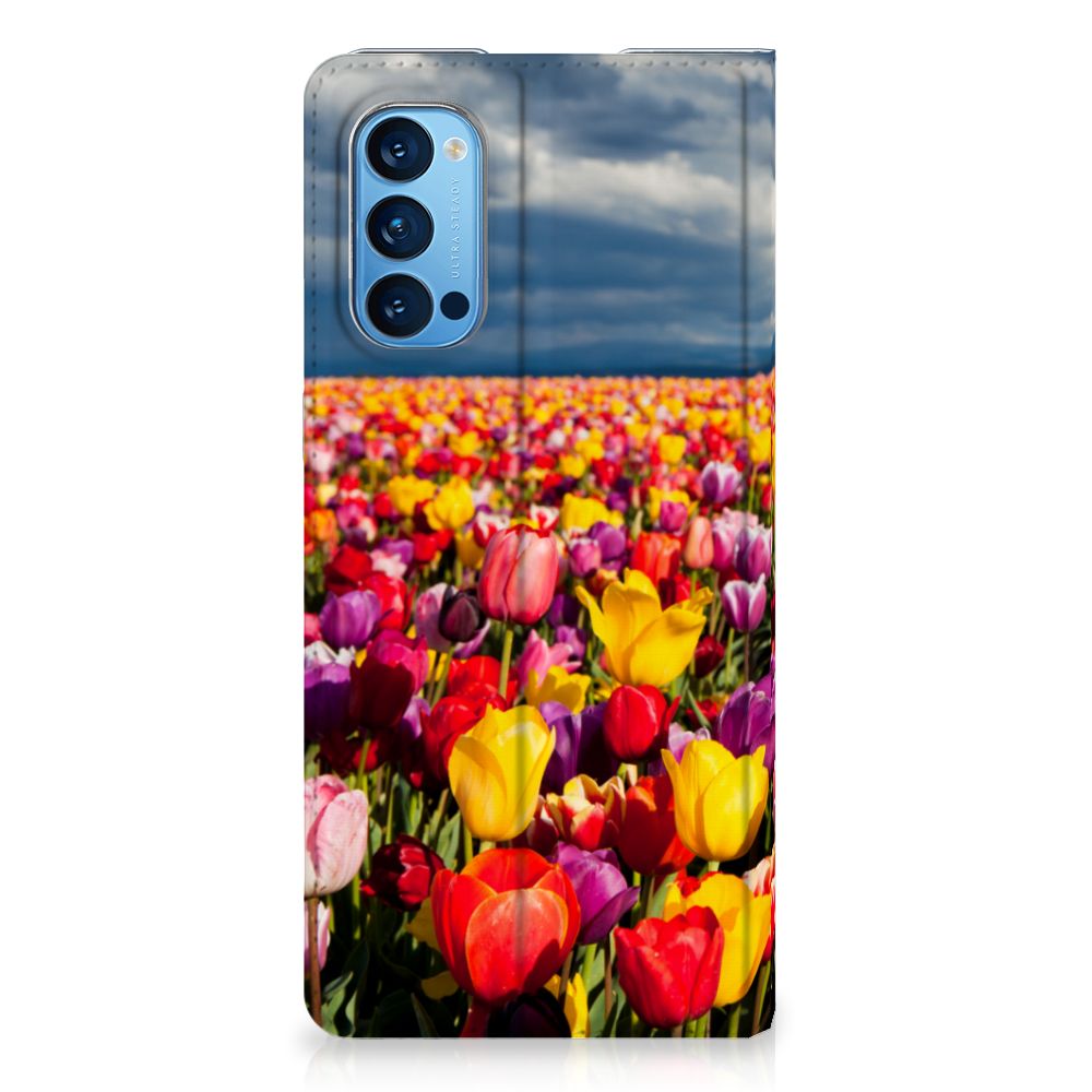 OPPO Reno4 Pro 5G Smart Cover Tulpen - B2C Telecom
