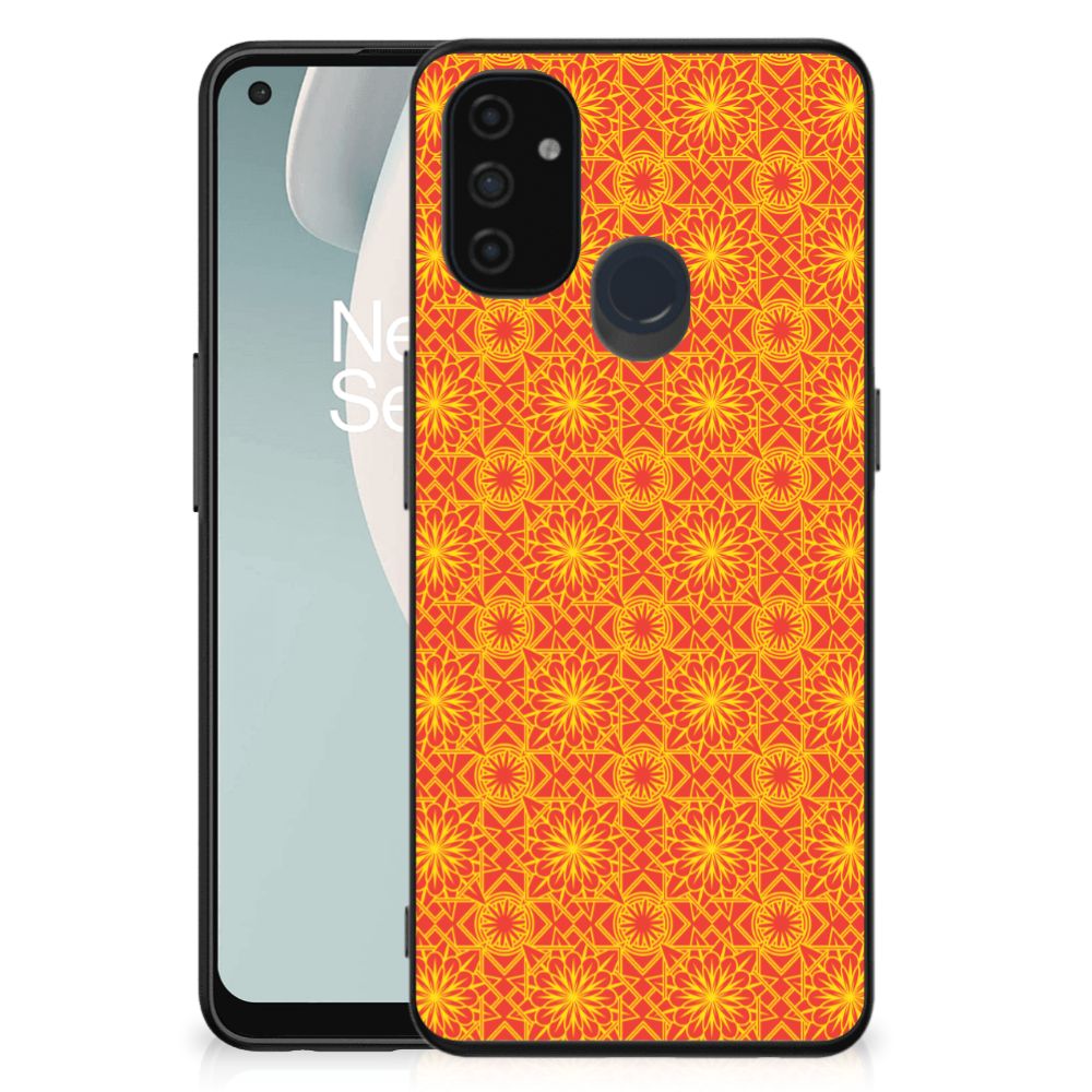 OnePlus Nord N100 Back Case Batik Oranje