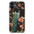 iPhone 12 Pro | 12 (6.1") Back Cover Pauw met Bloemen