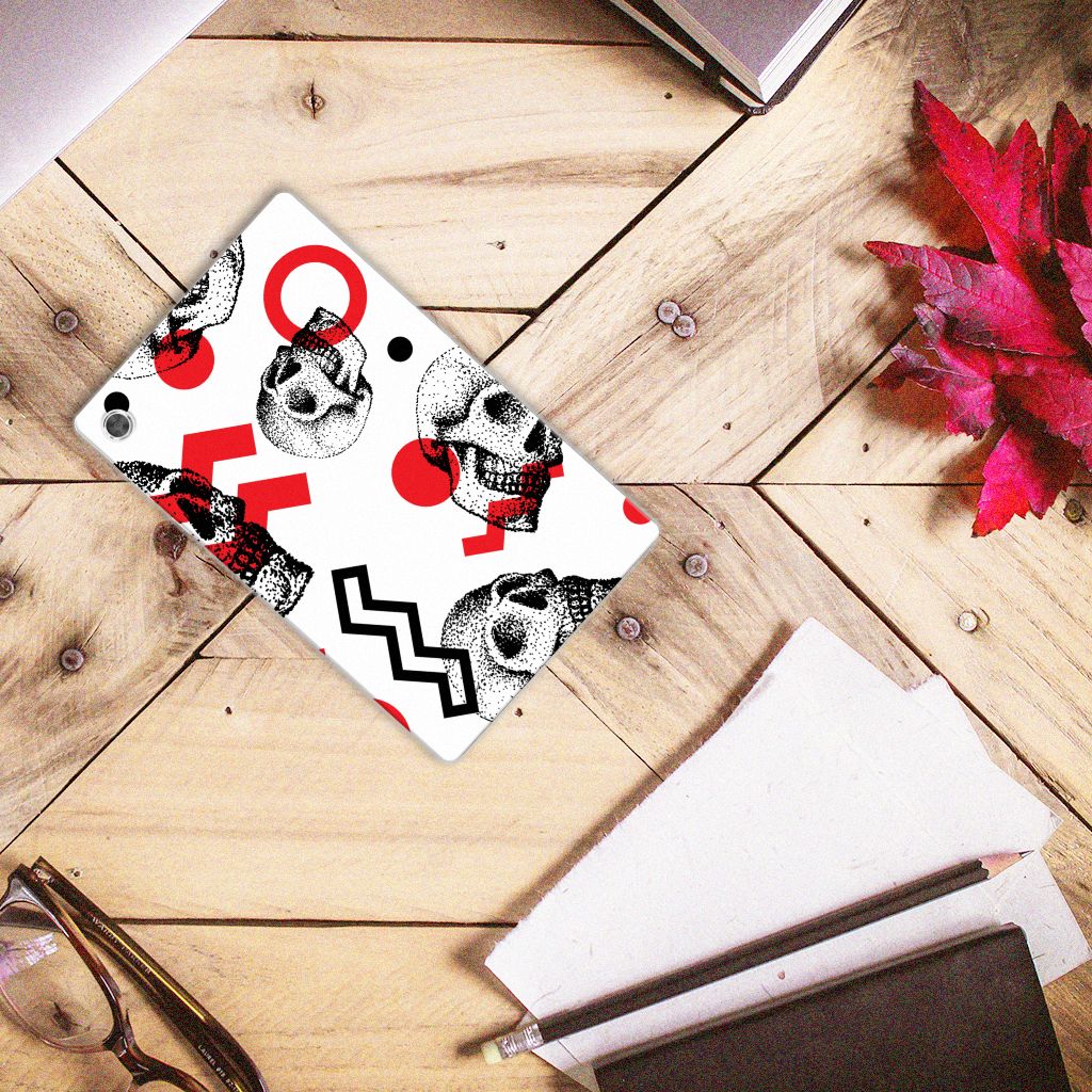 Tablet BackCover Lenovo Tab M10 Plus Skull Red - B2C Telecom