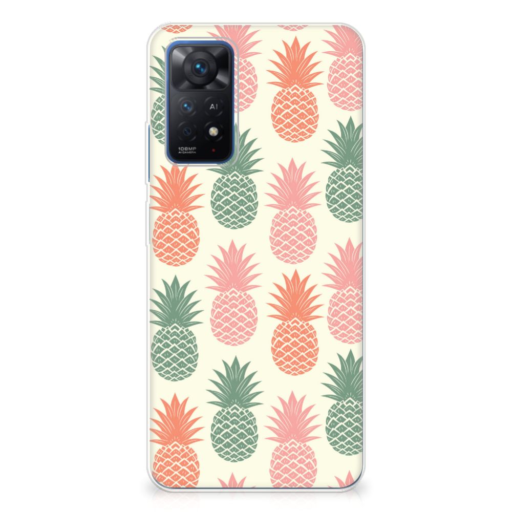 Xiaomi Redmi Note 11 Pro 5G Siliconen Case Ananas
