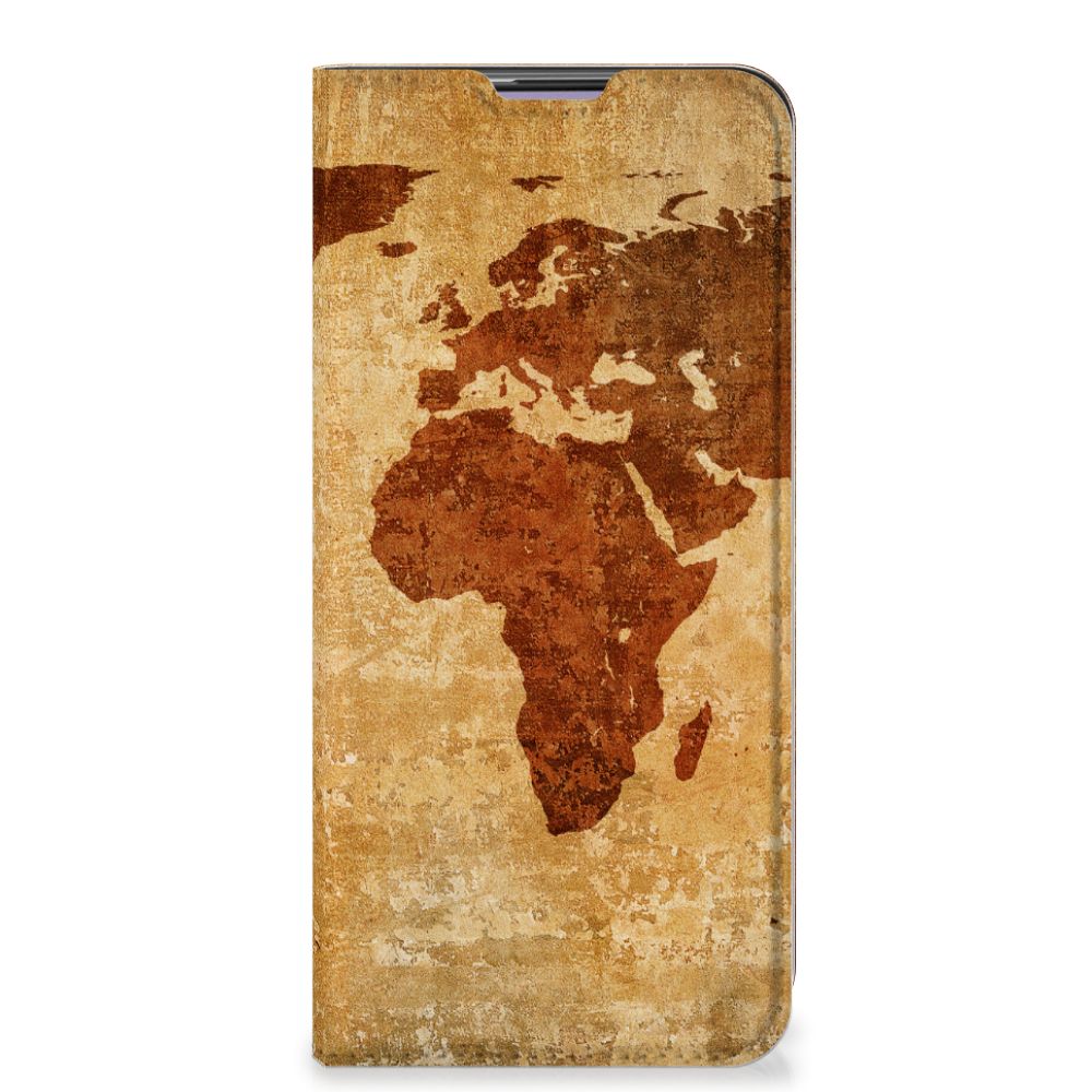 OnePlus Nord CE 5G Book Cover Wereldkaart - B2C Telecom