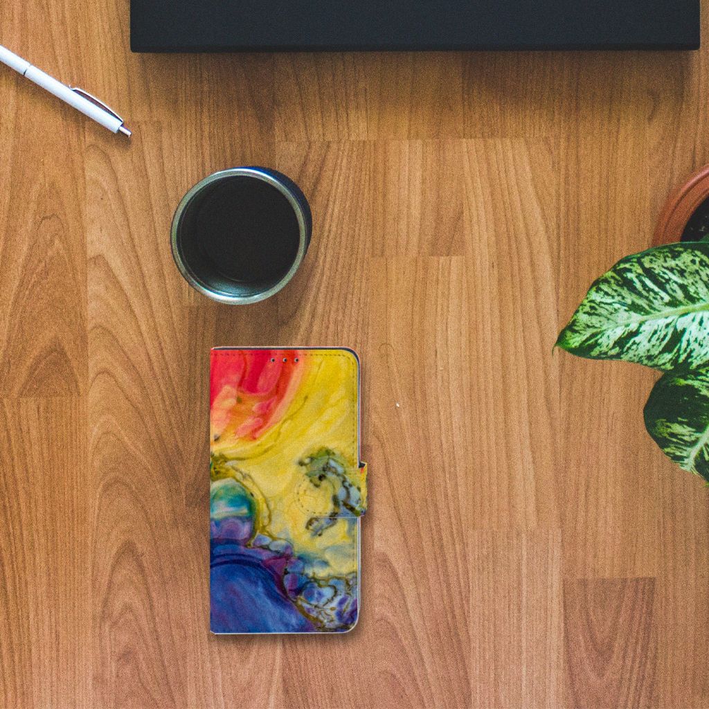 Hoesje Xiaomi Mi Mix 2s Watercolor Dark