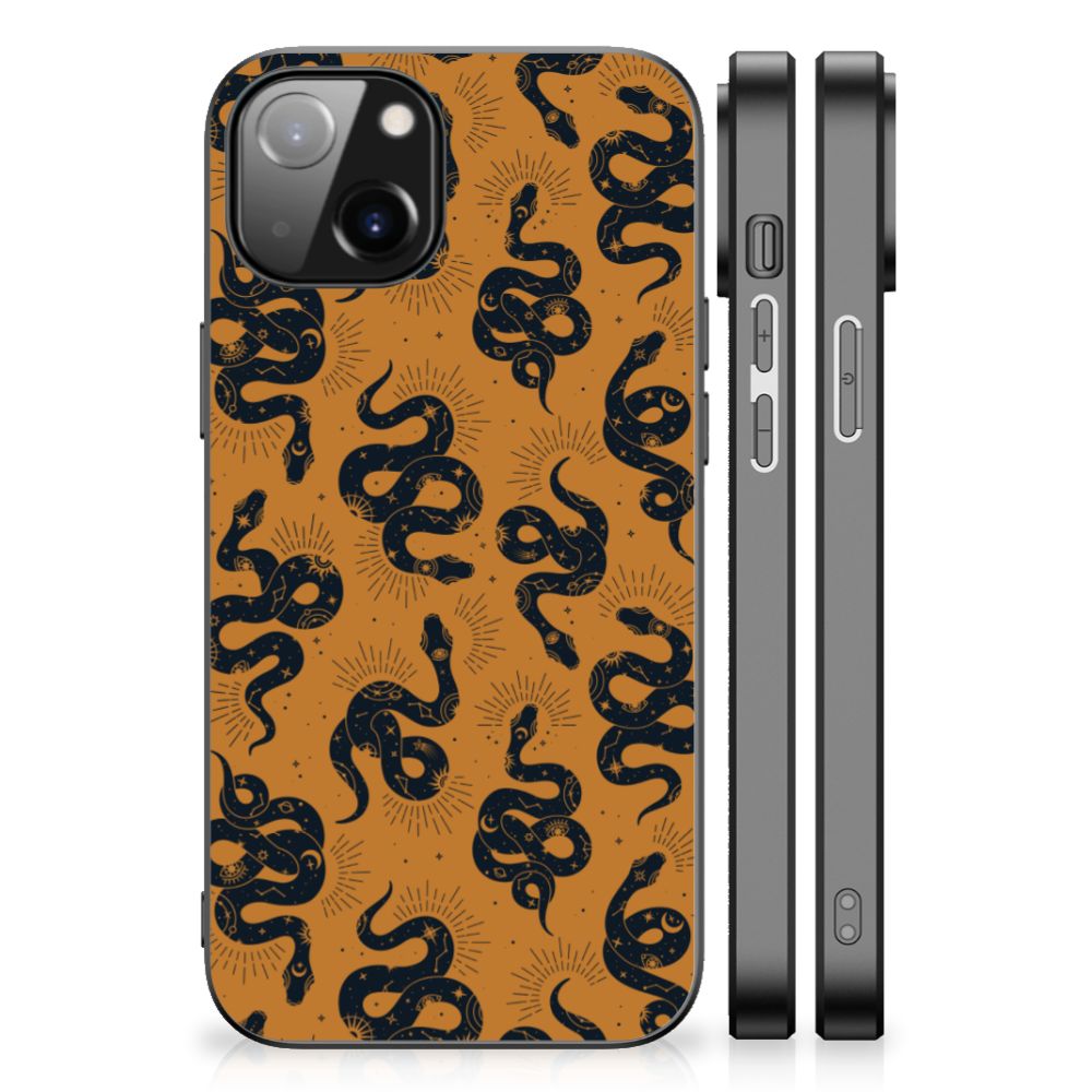Dierenprint Telefoonhoesje voor Apple iPhone 13 | iPhone 14 Snakes