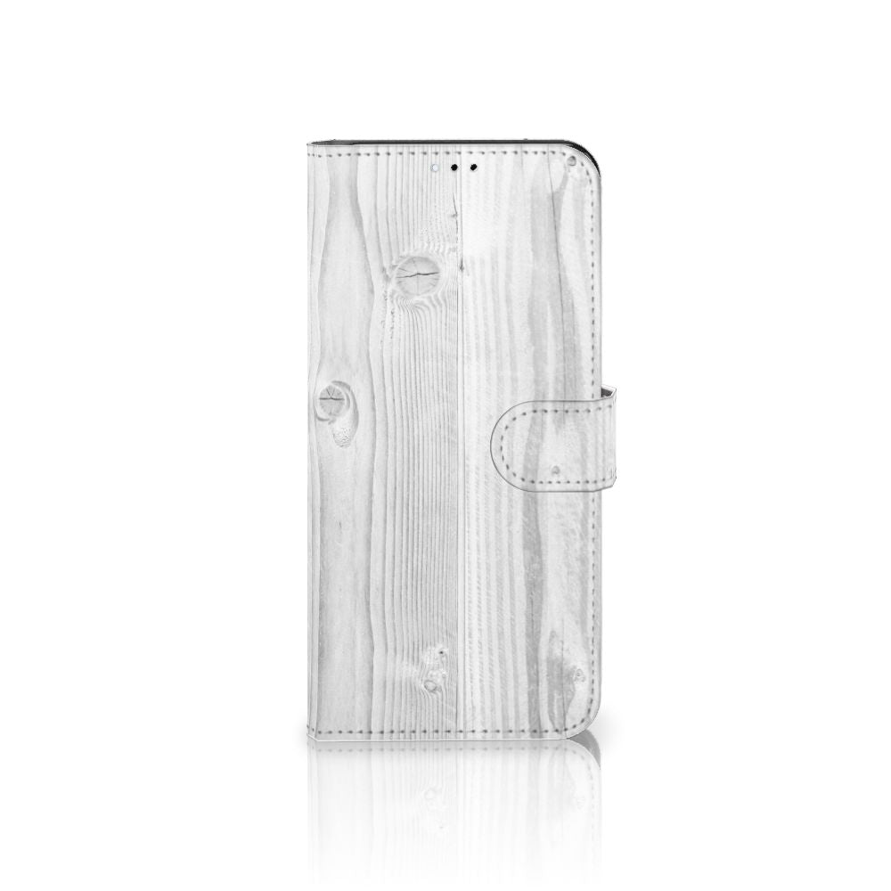 Samsung Galaxy A23 Book Style Case White Wood