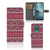 Nokia 3.4 Telefoon Hoesje Aztec Paars