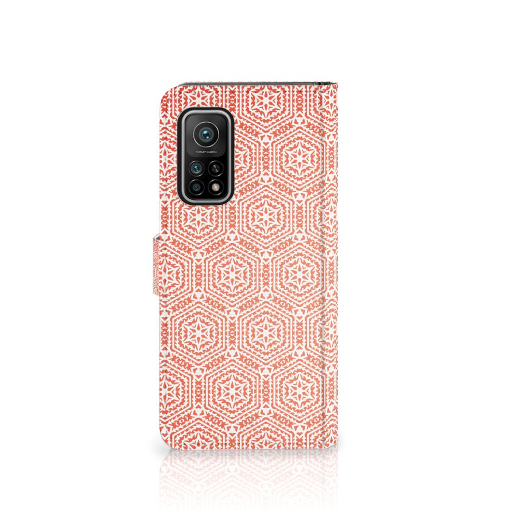 Xiaomi Mi 10T Pro | Mi 10T Telefoon Hoesje Pattern Orange