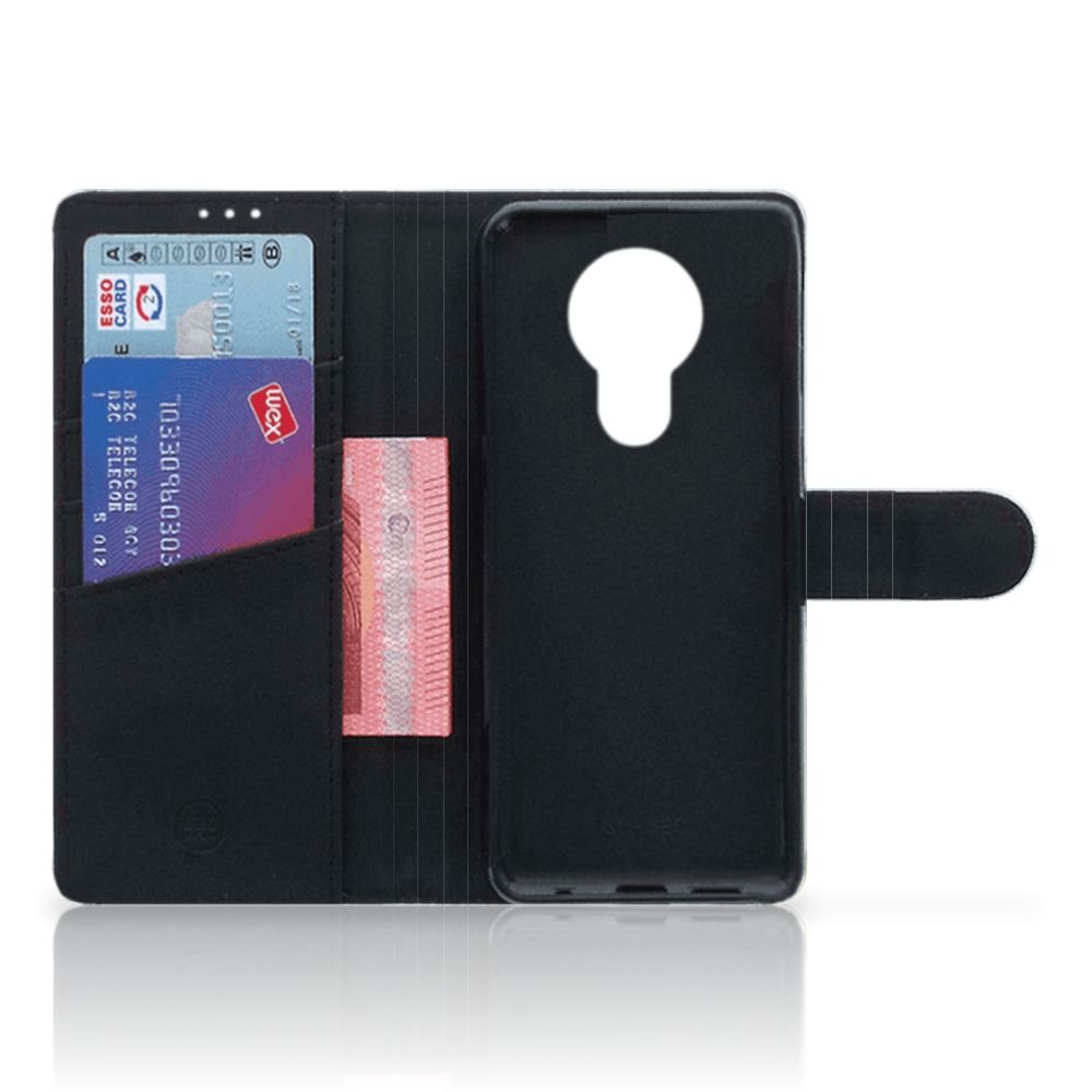 Nokia 5.3 Telefoonhoesje met Pasjes Koeien