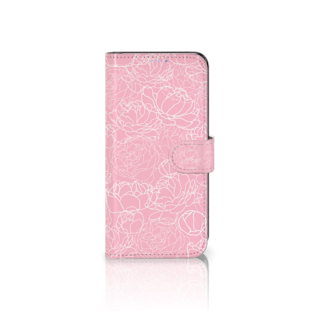 OPPO Find X3 Lite Hoesje White Flowers