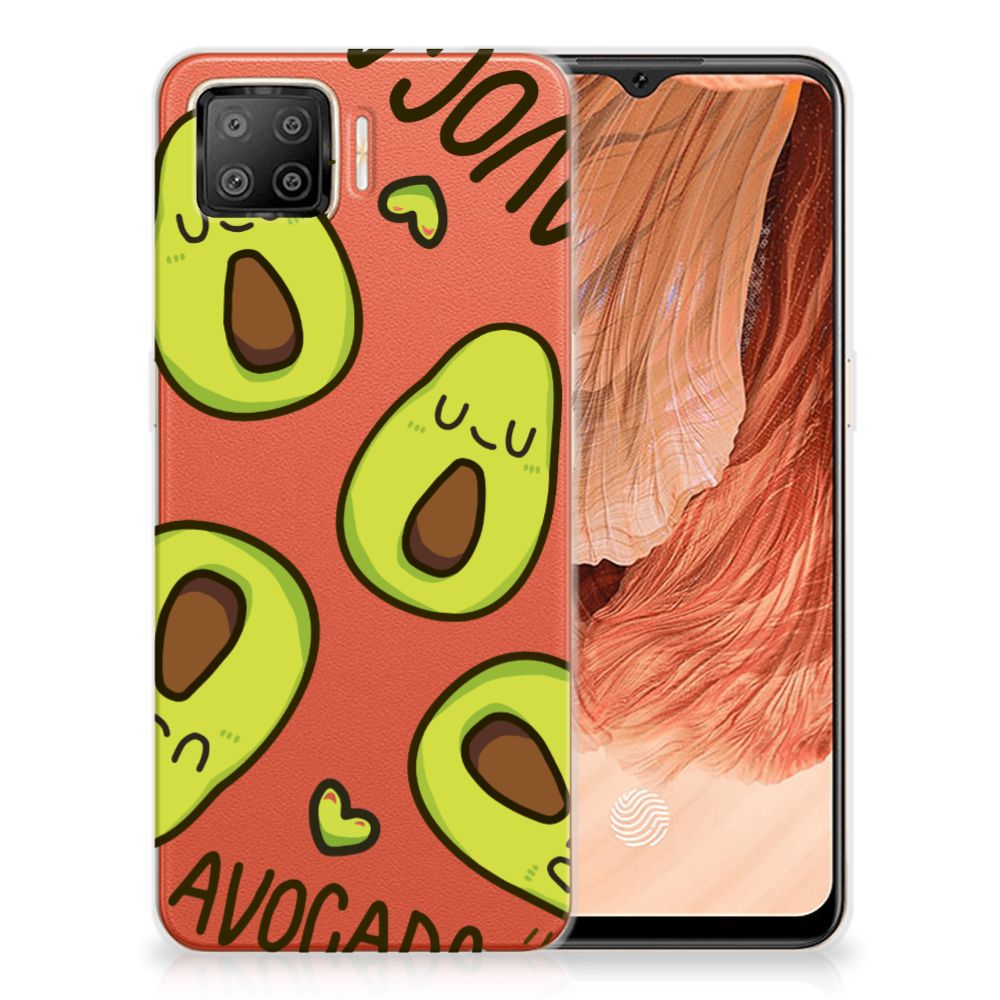 OPPO A73 4G Telefoonhoesje met Naam Avocado Singing B2C Telecom
