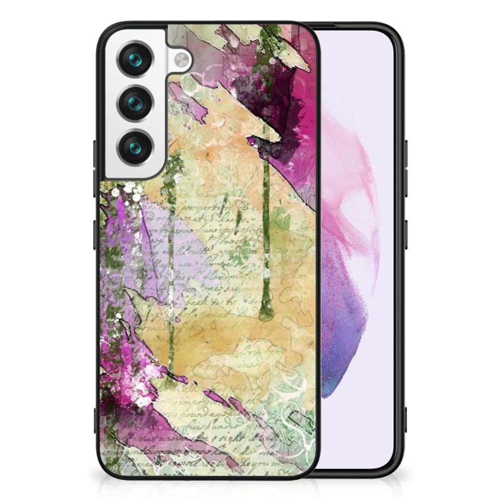 Kleurrijke Telefoonhoesje Samsung Galaxy S22 Letter Painting